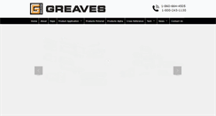 Desktop Screenshot of greaves-usa.com