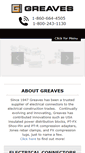 Mobile Screenshot of greaves-usa.com