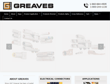 Tablet Screenshot of greaves-usa.com
